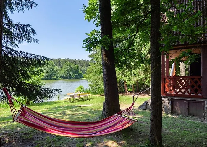 Forest, Lake, Fireflies, Campfire - What Else Prázdninový dům Jindřichův Hradec